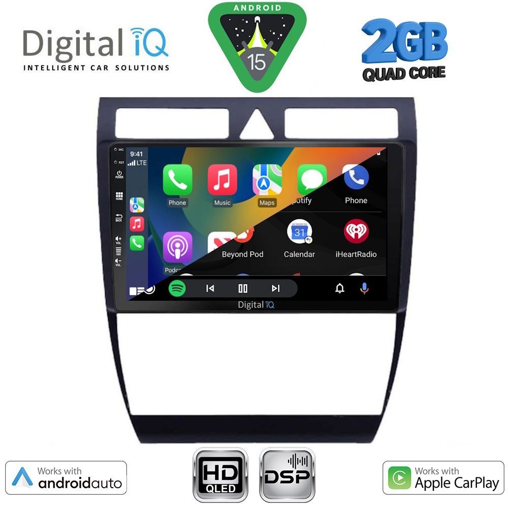 DIGITAL IQ BXC 3006_CPAA (9inc) MULTIMEDIA TABLET for AUDI A6 mod. 1998-2005 DIGITAL IQ BXC 3006_CPAA (9inc) MULTIMEDIA TABLET for AUDI A6 mod. 1998-2005