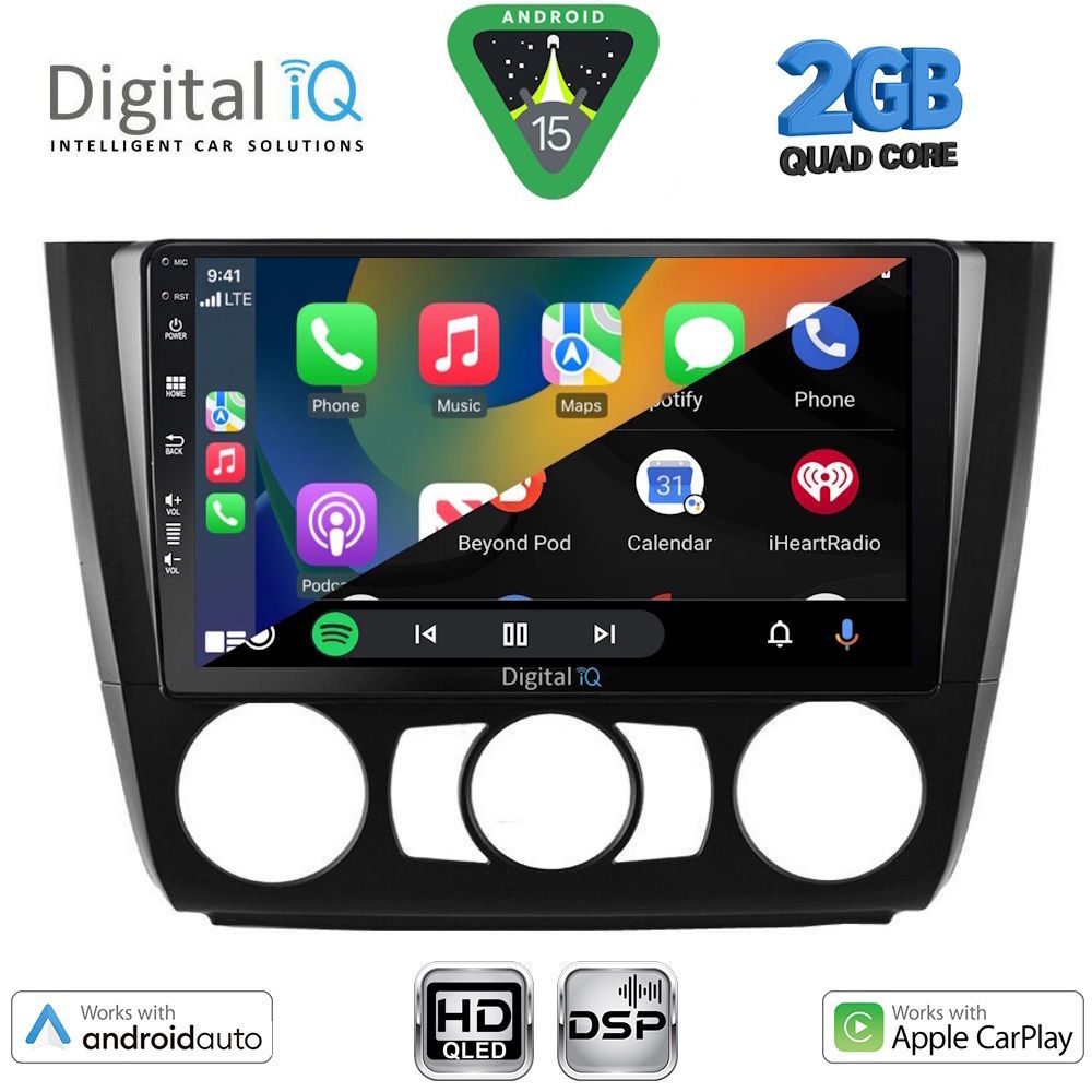 DIGITAL IQ BXC 3040_CPAA A/C (9inc) MULTIMEDIA TABLET for BMW S.1 E81-82-87-88 mod. 2004-2013 DIGITAL IQ BXC 3040_CPAA A/C (9inc) MULTIMEDIA TABLET for BMW S.1 E81-82-87-88 mod. 2004-2013