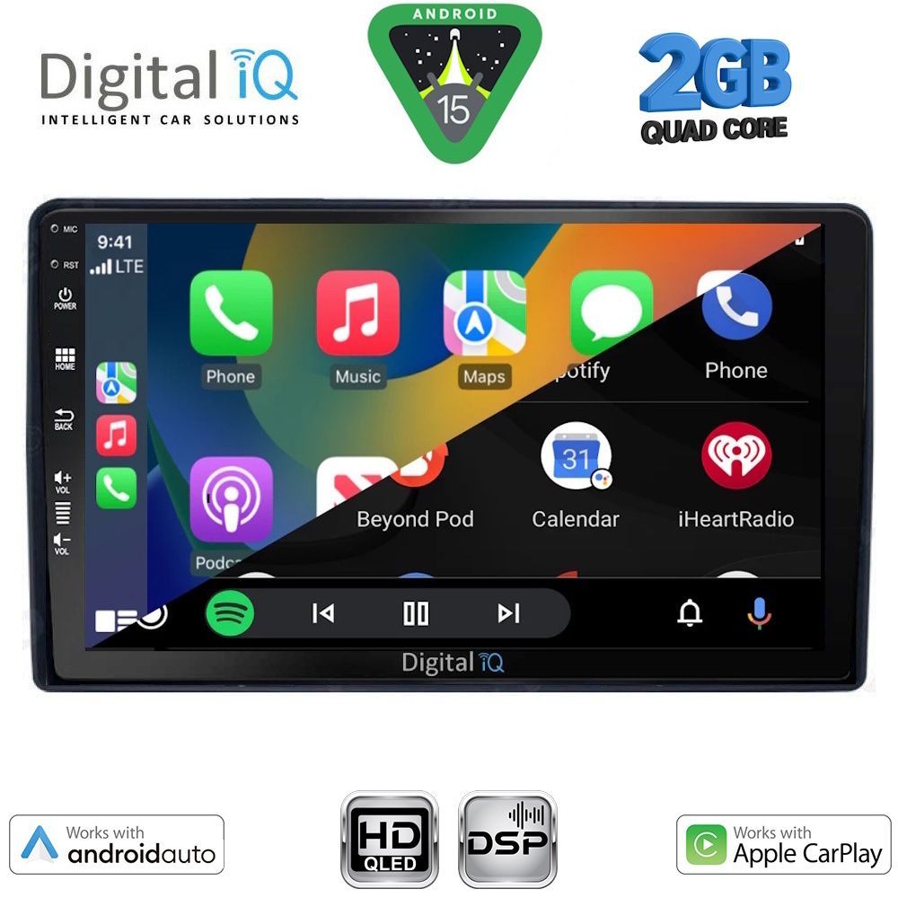 DIGITAL IQ BXC 3081_CPAA (9inc) MULTIMEDIA TABLET for CITROEN – PEUGEOT mod. 2008-2018 DIGITAL IQ BXC 3081_CPAA (9inc) MULTIMEDIA TABLET for CITROEN – PEUGEOT mod. 2008-2018