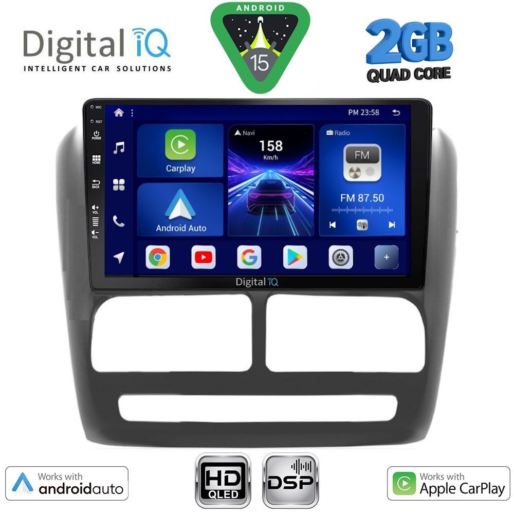 DIGITAL IQ BXC 3137_CPAA (9inc) MULTIMEDIA TABLET for FIAT DOBLO mod. 2010-2015 DIGITAL IQ BXC 3137_CPAA (9inc) MULTIMEDIA TABLET for FIAT DOBLO mod. 2010-2015