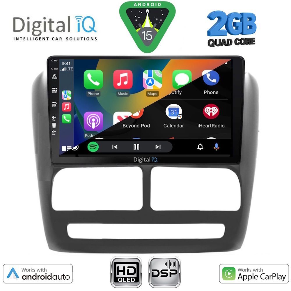 DIGITAL IQ BXC 3137_CPAA (9inc) MULTIMEDIA TABLET for FIAT DOBLO mod. 2010-2015 DIGITAL IQ BXC 3137_CPAA (9inc) MULTIMEDIA TABLET for FIAT DOBLO mod. 2010-2015