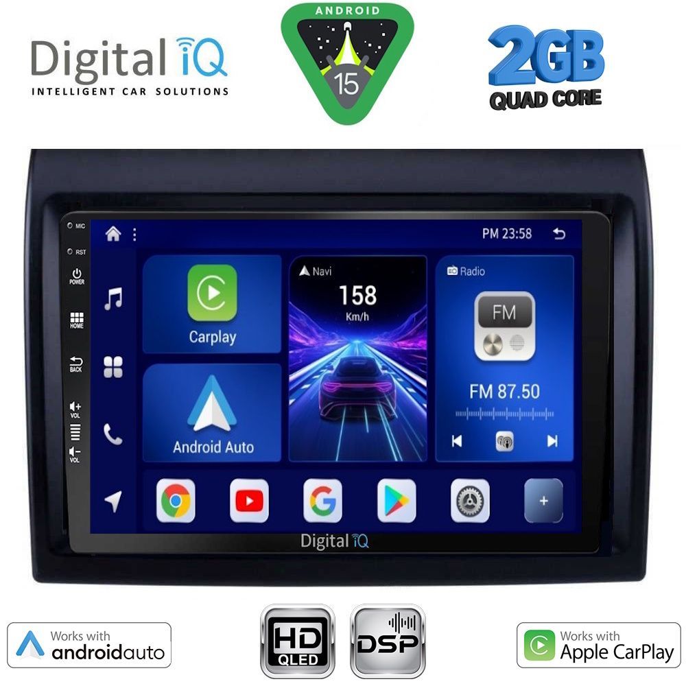 DIGITAL IQ BXC 3140_CPAA (9inc) MULTIMEDIA TABLET for FIAT DUCATO mod. 2006-2011 DIGITAL IQ BXC 3140_CPAA (9inc) MULTIMEDIA TABLET for FIAT DUCATO mod. 2006-2011