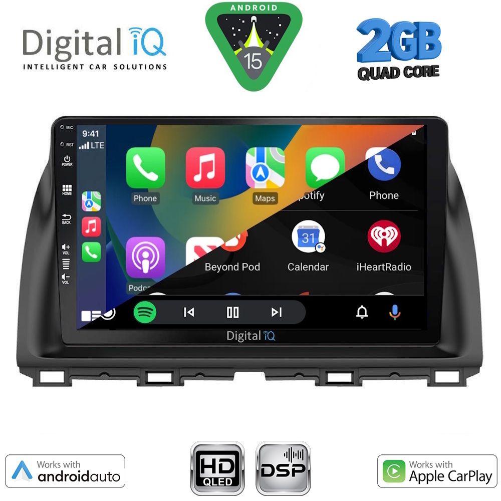 DIGITAL IQ BXC 3380_CPAA (10inc) MULTIMEDIA TABLET for MAZDA CX5 mod. 2013-2017 DIGITAL IQ BXC 3380_CPAA (10inc) MULTIMEDIA TABLET for MAZDA CX5 mod. 2013-2017
