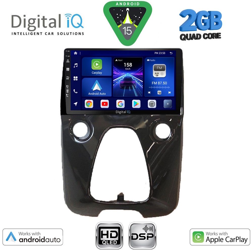 DIGITAL IQ BXC 3708_CPAA A/C (10inc) MULTIMEDIA TABLET for CITROEN C1-PEUGEOT 108-TOYOTA AYGO mod. 2014-2022 DIGITAL IQ BXC 3708_CPAA A/C (10inc) MULTIMEDIA TABLET for CITROEN C1-PEUGEOT 108-TOYOTA AYGO mod. 2014-2022