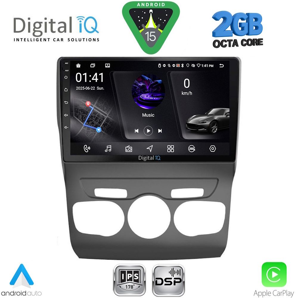 DIGITAL IQ RSF 4085_CPA (10inc) MULTIMEDIA TABLET for CITROEN C4 -DS4 mod. 2011-2018 DIGITAL IQ RSF 4085_CPA (10inc) MULTIMEDIA TABLET for CITROEN C4 -DS4 mod. 2011-2018