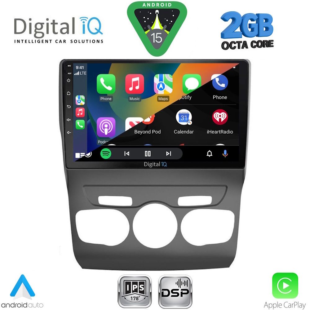 DIGITAL IQ RSF 4085_CPA (10inc) MULTIMEDIA TABLET for CITROEN C4 -DS4 mod. 2011-2018 DIGITAL IQ RSF 4085_CPA (10inc) MULTIMEDIA TABLET for CITROEN C4 -DS4 mod. 2011-2018
