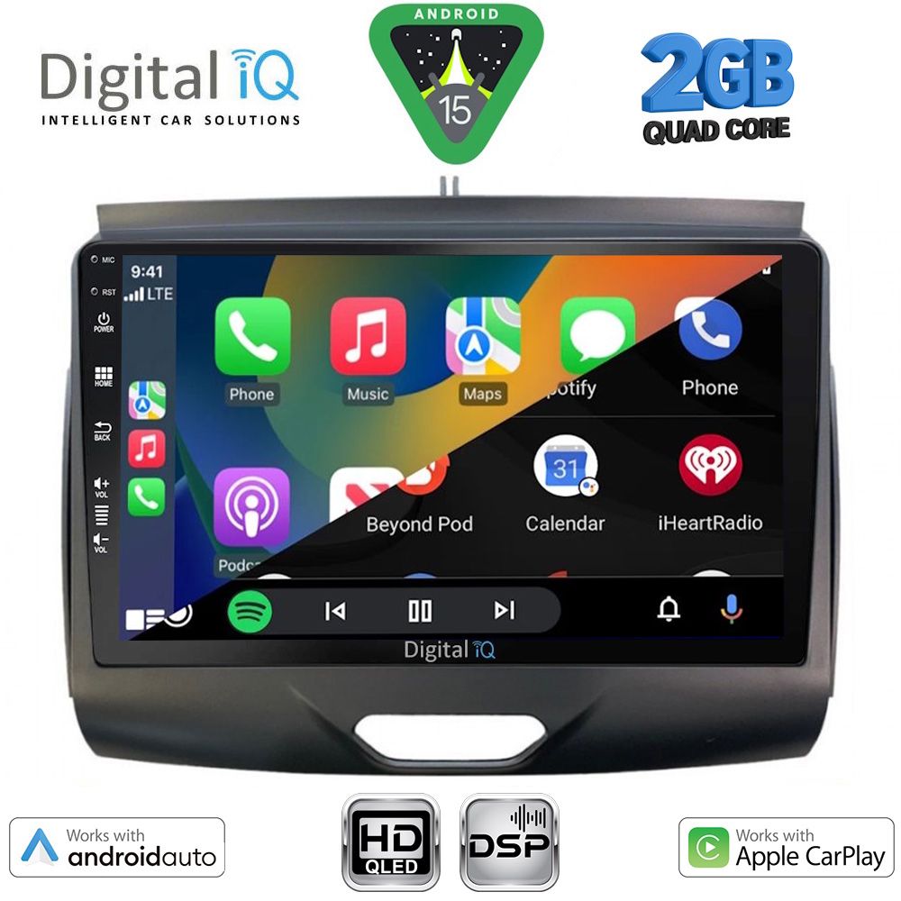 DIGITAL IQ BXC 3172B_CPAA (9inc) MULTIMEDIA TABLET for FORD RANGER mod. 2015-2018 DIGITAL IQ BXC 3172B_CPAA (9inc) MULTIMEDIA TABLET for FORD RANGER mod. 2015-2018