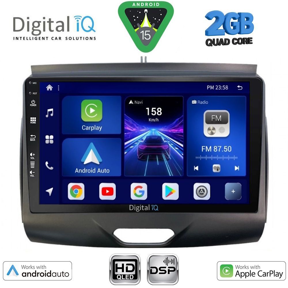 DIGITAL IQ BXC 3172B_CPAA (9inc) MULTIMEDIA TABLET for FORD RANGER mod. 2015-2018 DIGITAL IQ BXC 3172B_CPAA (9inc) MULTIMEDIA TABLET for FORD RANGER mod. 2015-2018