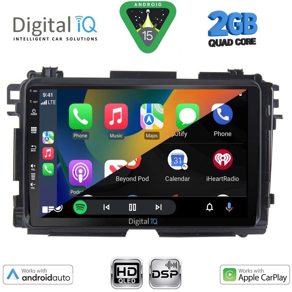 DIGITAL IQ BXC 3201_CPAA (10inc) MULTIMEDIA TABLET for HONDA HRV mod. 2015-2021 DIGITAL IQ BXC 3201_CPAA (10inc) MULTIMEDIA TABLET for HONDA HRV mod. 2015-2021