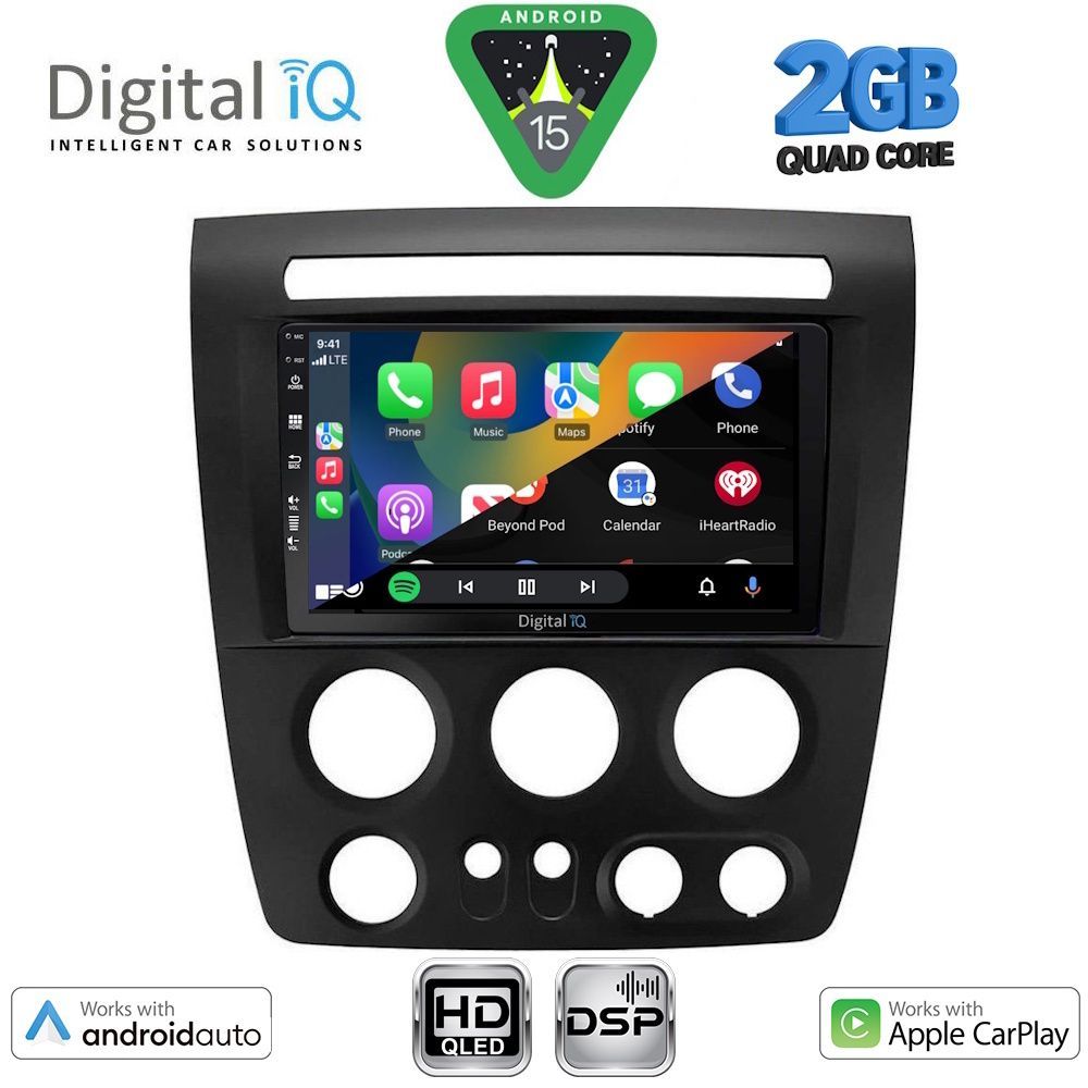 DIGITAL IQ BXC 3218_CPAA (9inc) MULTIMEDIA TABLET for HUMMER H3 mod. 2005-2009 DIGITAL IQ BXC 3218_CPAA (9inc) MULTIMEDIA TABLET for HUMMER H3 mod. 2005-2009