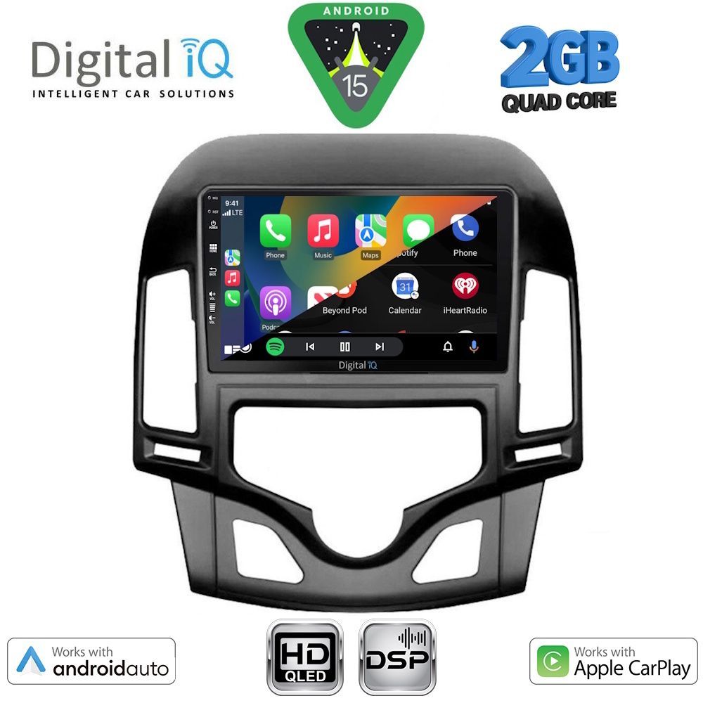 DIGITAL IQ BXC 3231_CPAA CLIMA (9inc) MULTIMEDIA TABLET for HYUNDAI i30 mod. 2007-2012 DIGITAL IQ BXC 3231_CPAA CLIMA (9inc) MULTIMEDIA TABLET for HYUNDAI i30 mod. 2007-2012