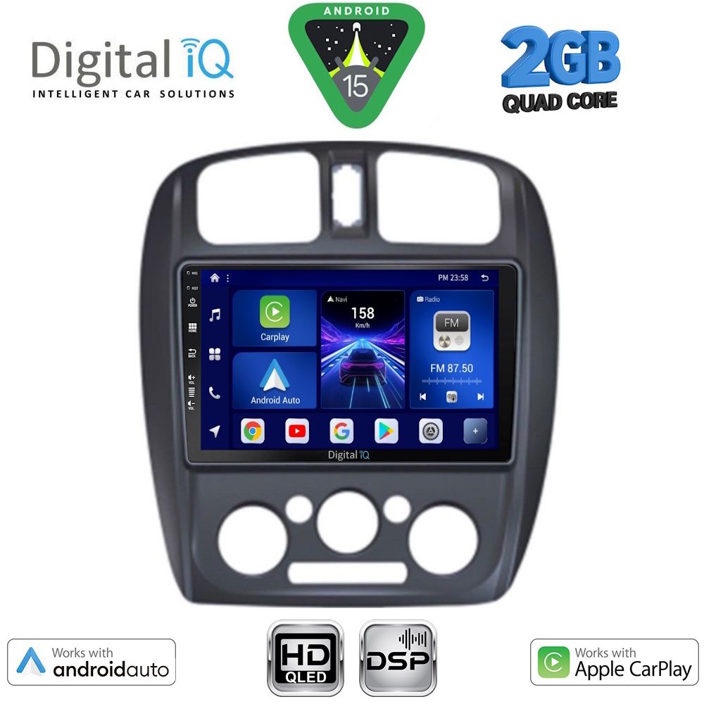 DIGITAL IQ BXC 3363_CPAA (9inc) MULTIMEDIA TABLET for MAZDA 323 mod. 1998-2004 DIGITAL IQ BXC 3363_CPAA (9inc) MULTIMEDIA TABLET for MAZDA 323 mod. 1998-2004