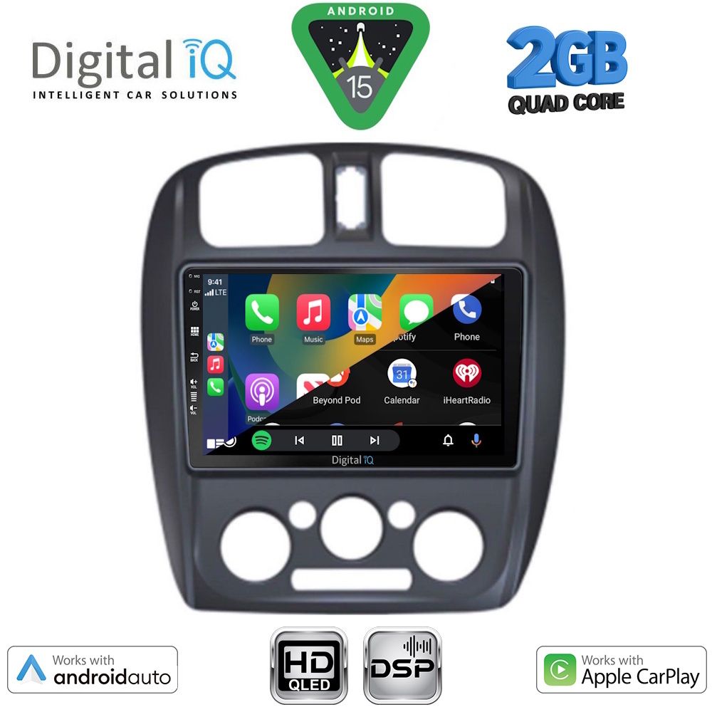 DIGITAL IQ BXC 3363_CPAA (9inc) MULTIMEDIA TABLET for MAZDA 323 mod. 1998-2004 DIGITAL IQ BXC 3363_CPAA (9inc) MULTIMEDIA TABLET for MAZDA 323 mod. 1998-2004
