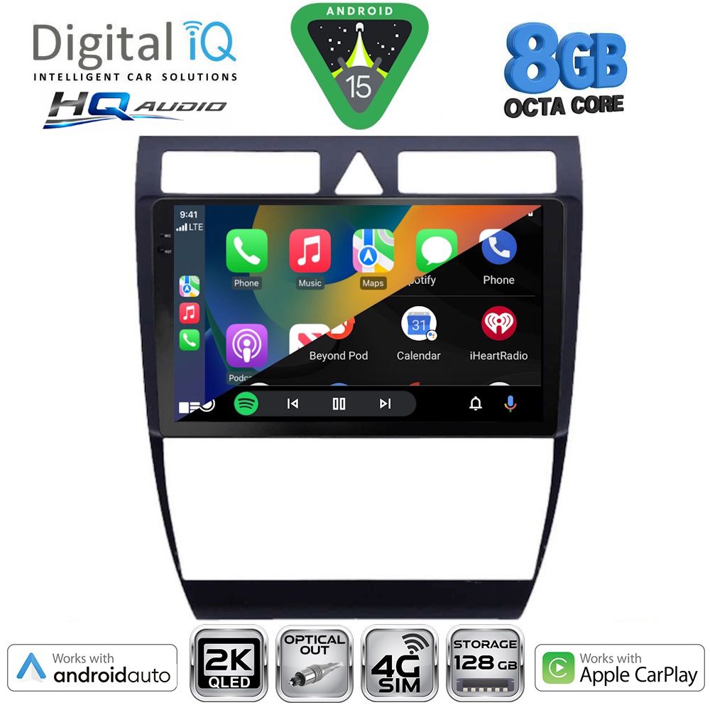DIGITAL IQ BXK 20006_CPAA (9inc) MULTIMEDIA TABLET for AUDI A6 mod. 1998-2005 DIGITAL IQ BXK 20006_CPAA (9inc) MULTIMEDIA TABLET for AUDI A6 mod. 1998-2005