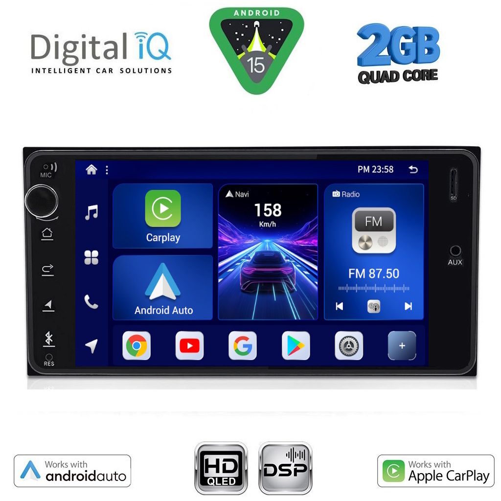 DIGITAL IQ BXC 262_CPAA (7''_DECK) MULTIMEDIA for TOYOTA ALL (200mm) DIGITAL IQ BXC 262_CPAA (7''_DECK) MULTIMEDIA for TOYOTA ALL (200mm)