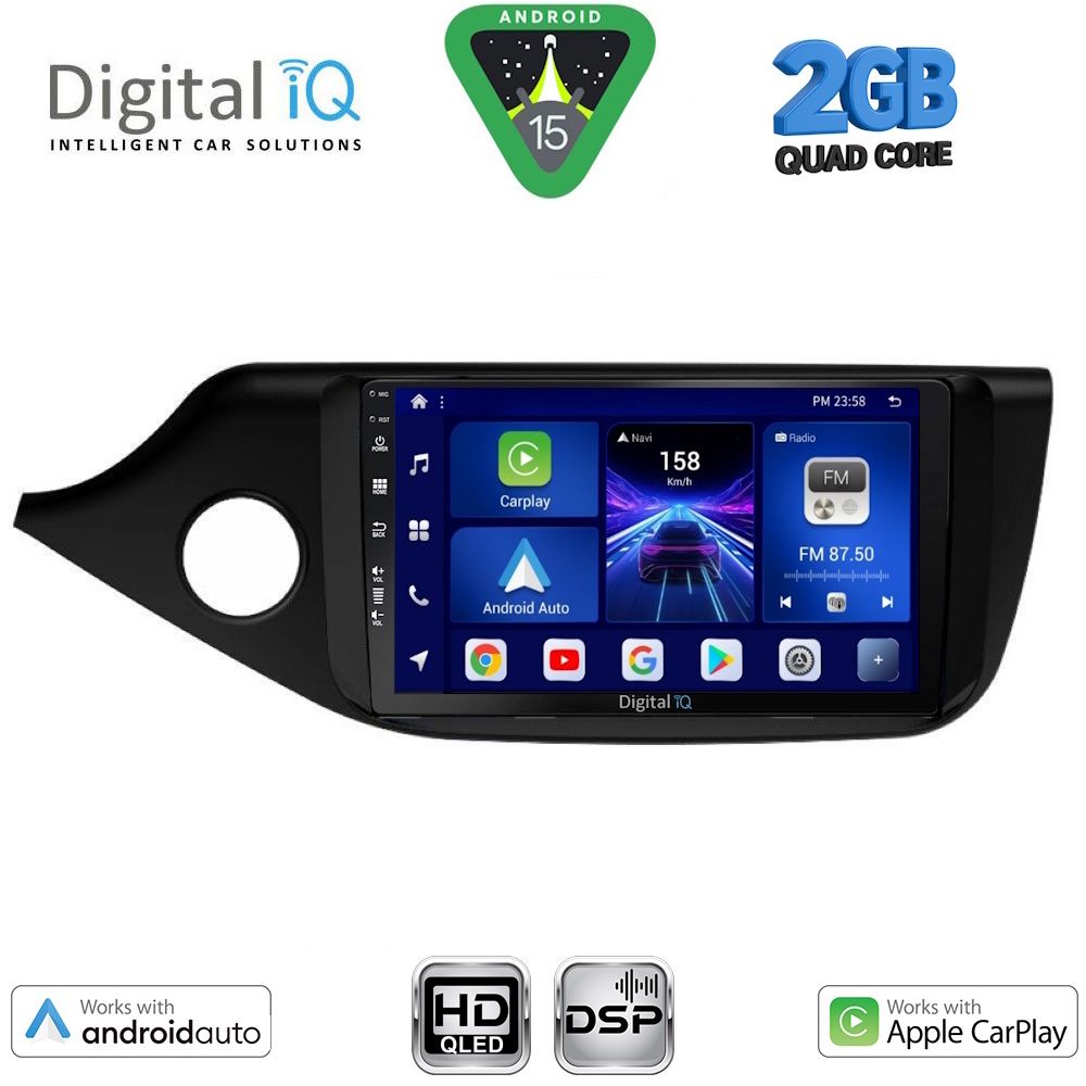 DIGITAL IQ BXC 3302_CPAA (9inc) MULTIMEDIA TABLET for KIA CEED mod. 2012-2018 DIGITAL IQ BXC 3302_CPAA (9inc) MULTIMEDIA TABLET for KIA CEED mod. 2012-2018