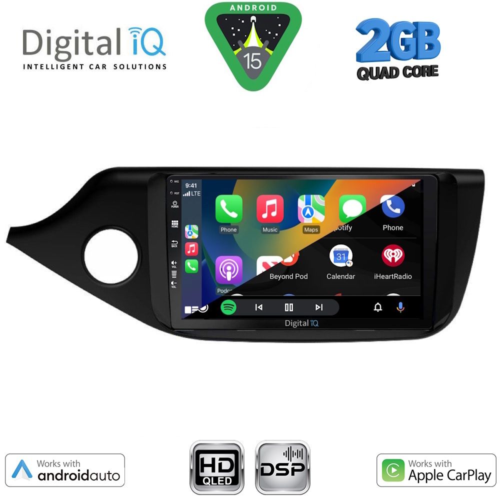 DIGITAL IQ BXC 3302_CPAA (9inc) MULTIMEDIA TABLET for KIA CEED mod. 2012-2018 DIGITAL IQ BXC 3302_CPAA (9inc) MULTIMEDIA TABLET for KIA CEED mod. 2012-2018