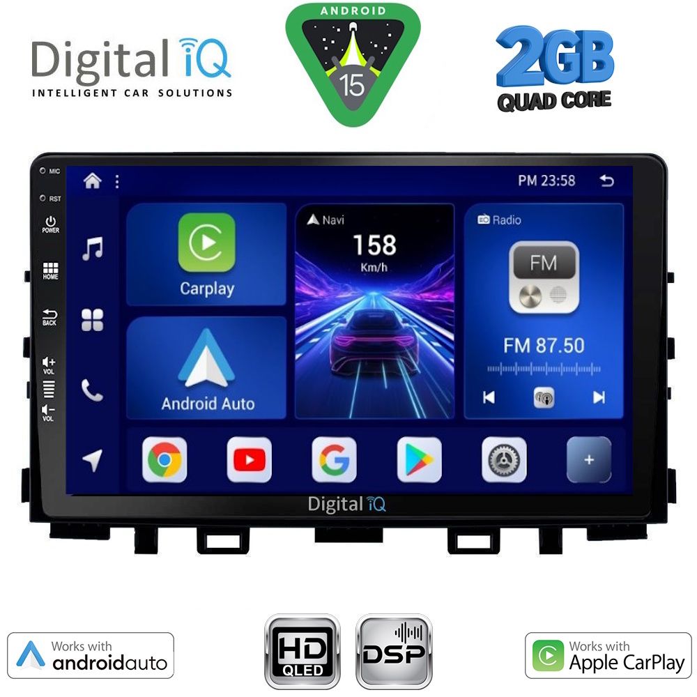 DIGITAL IQ BXC 3316_CPAA (9inc) MULTIMEDIA TABLET for KIA RIO mod. 2018-2026 – STONIC mod. 2017-2026 DIGITAL IQ BXC 3316_CPAA (9inc) MULTIMEDIA TABLET for KIA RIO mod. 2018-2026 – STONIC mod. 2017-2026
