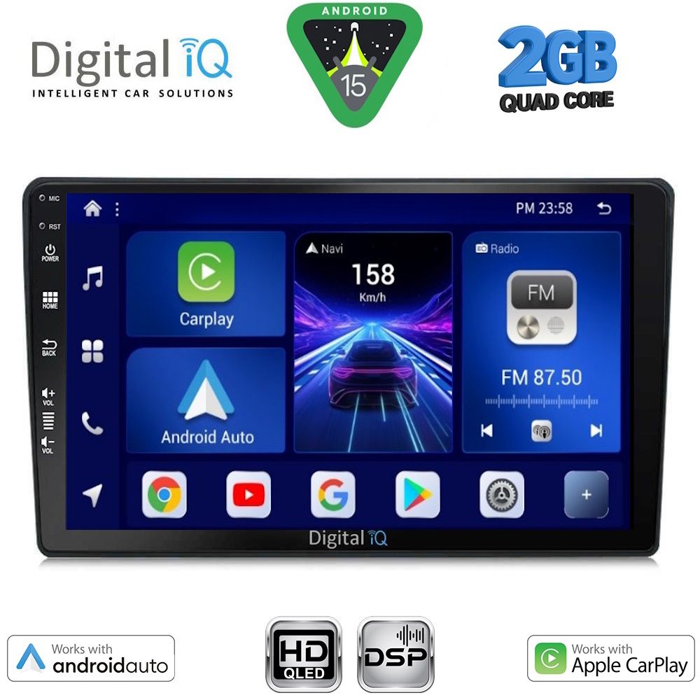 DIGITAL IQ BXC 3360_CPAA (9inc) MULTIMEDIA TABLET for MAZDA 2 mod. 2002-2007 DIGITAL IQ BXC 3360_CPAA (9inc) MULTIMEDIA TABLET for MAZDA 2 mod. 2002-2007
