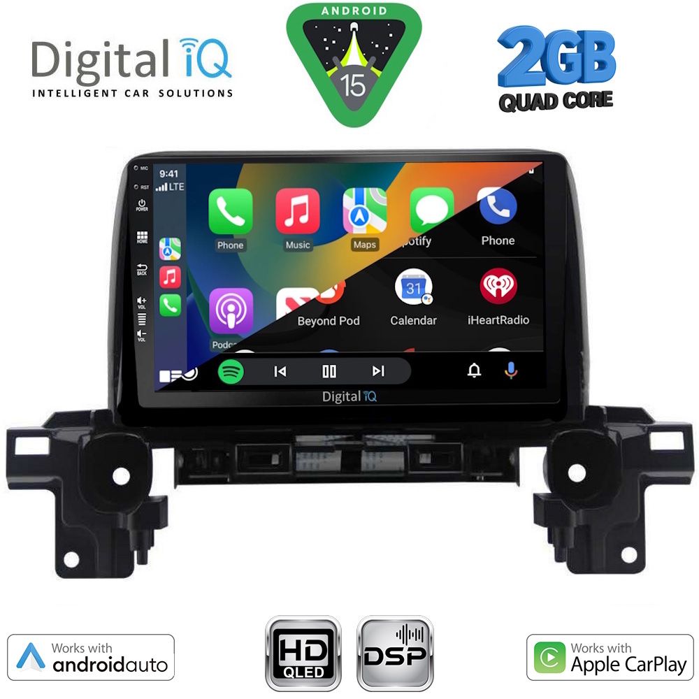 DIGITAL IQ BXC 3381_CPAA (9inc) MULTIMEDIA TABLET for MAZDA CX5 mod. 2017-2025 DIGITAL IQ BXC 3381_CPAA (9inc) MULTIMEDIA TABLET for MAZDA CX5 mod. 2017-2025