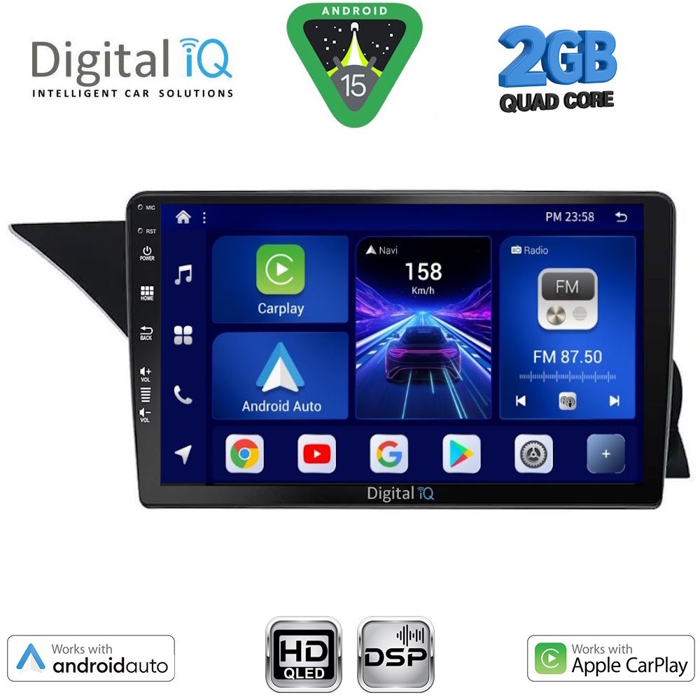 DIGITAL IQ BXC 3412_CPAA (NTG 4.5) (9inc) MULTIMEDIA TABLET for MERCEDES GLK (X204) mod. 2013-2017 DIGITAL IQ BXC 3412_CPAA (NTG 4.5) (9inc) MULTIMEDIA TABLET for MERCEDES GLK (X204) mod. 2013-2017