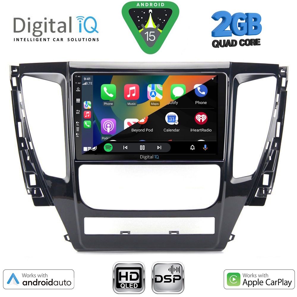 DIGITAL IQ BXC 3447A_CPAA (9inc) MULTIMEDIA TABLET for MITSUBISHI PAJERO mod. 2013-2020 DIGITAL IQ BXC 3447A_CPAA (9inc) MULTIMEDIA TABLET for MITSUBISHI PAJERO mod. 2013-2020