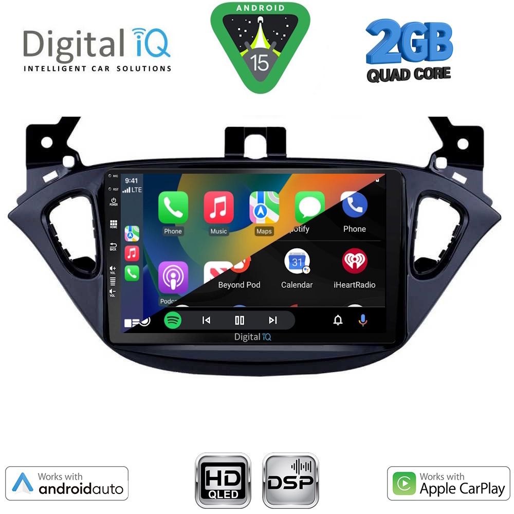 DIGITAL IQ BXC 3486_CPAA (9inc) MULTIMEDIA TABLET for OPEL ADAM - CORSA E mod. 2014-2019 DIGITAL IQ BXC 3486_CPAA (9inc) MULTIMEDIA TABLET for OPEL ADAM - CORSA E mod. 2014-2019