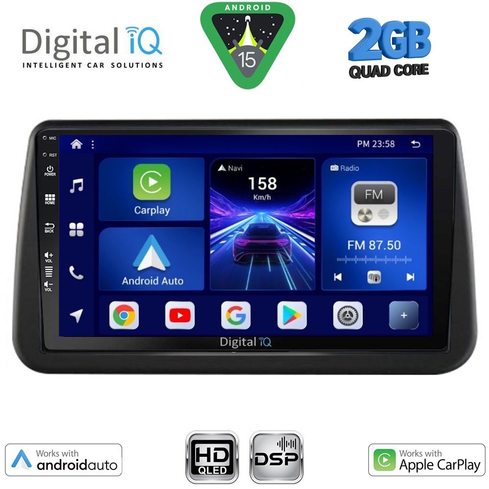 DIGITAL IQ BXC 3494_CPAA (9inc) MULTIMEDIA TABLET for OPEL MERIVA mod. 2010-2017 DIGITAL IQ BXC 3494_CPAA (9inc) MULTIMEDIA TABLET for OPEL MERIVA mod. 2010-2017