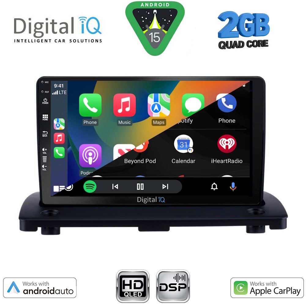 DIGITAL IQ BXC 3789_CPAA (9inc) MULTIMEDIA TABLET for VOLVO XC90 mod. 2002-2014 DIGITAL IQ BXC 3789_CPAA (9inc) MULTIMEDIA TABLET for VOLVO XC90 mod. 2002-2014