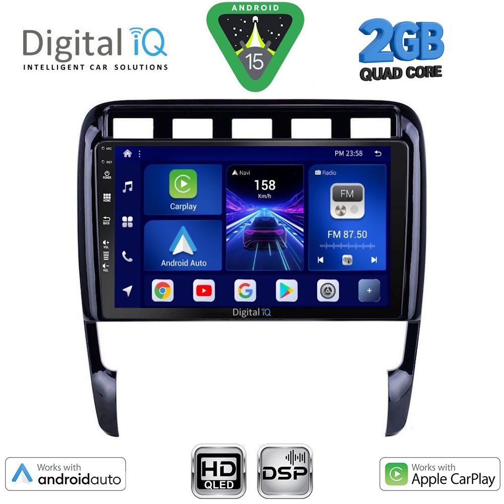 DIGITAL IQ BXC 3535_CPAA (9inc) MULTIMEDIA TABLET for PORSCHE CAYENNE mod. 2002-2011 DIGITAL IQ BXC 3535_CPAA (9inc) MULTIMEDIA TABLET for PORSCHE CAYENNE mod. 2002-2011