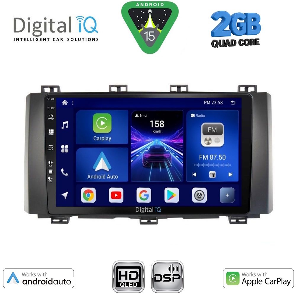 DIGITAL IQ BXC 3568_CPAA (9inc) MULTIMEDIA TABLET for SEAT ATECA mod. 2017-2026 DIGITAL IQ BXC 3568_CPAA (9inc) MULTIMEDIA TABLET for SEAT ATECA mod. 2017-2026