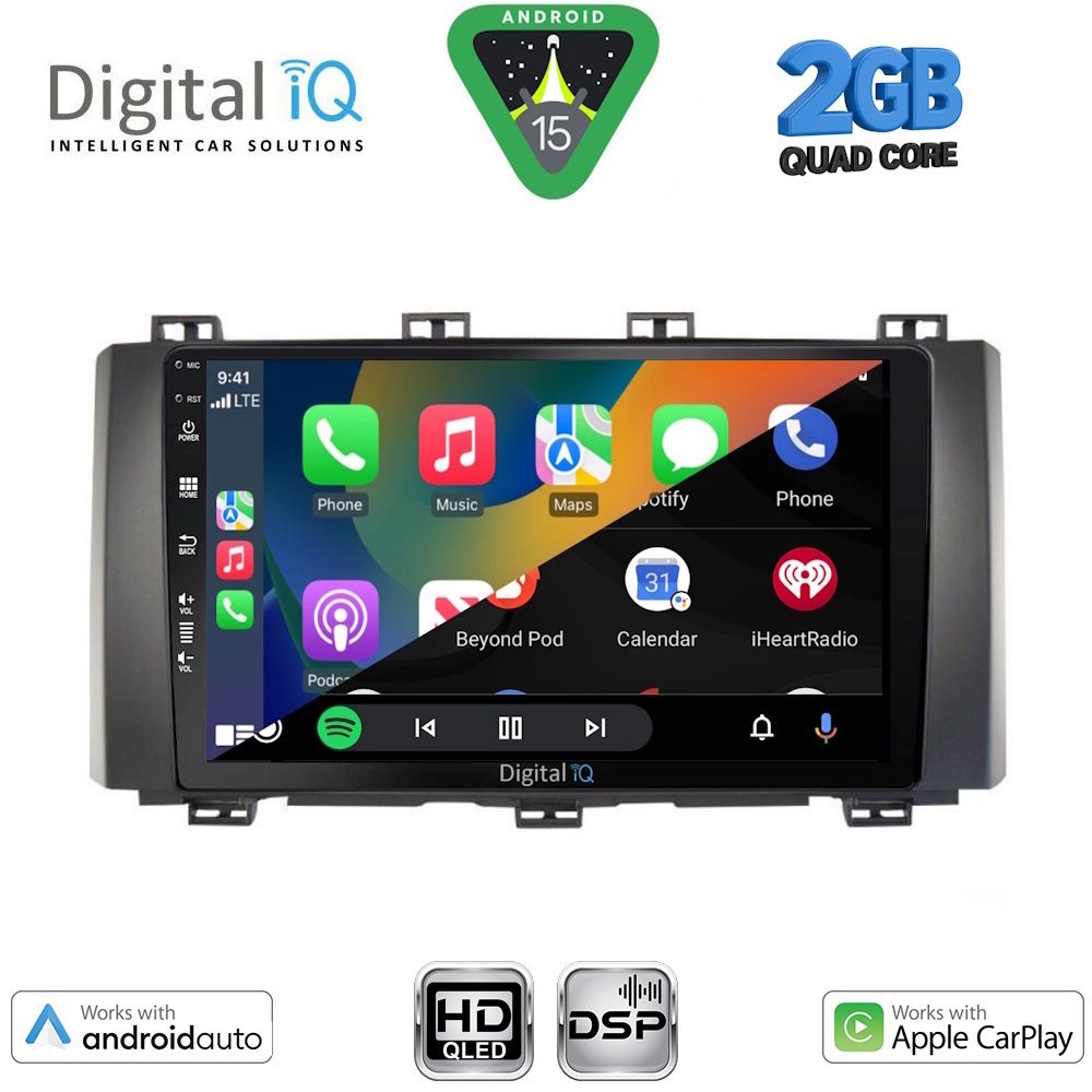 DIGITAL IQ BXC 3568_CPAA (9inc) MULTIMEDIA TABLET for SEAT ATECA mod. 2017-2026 DIGITAL IQ BXC 3568_CPAA (9inc) MULTIMEDIA TABLET for SEAT ATECA mod. 2017-2026