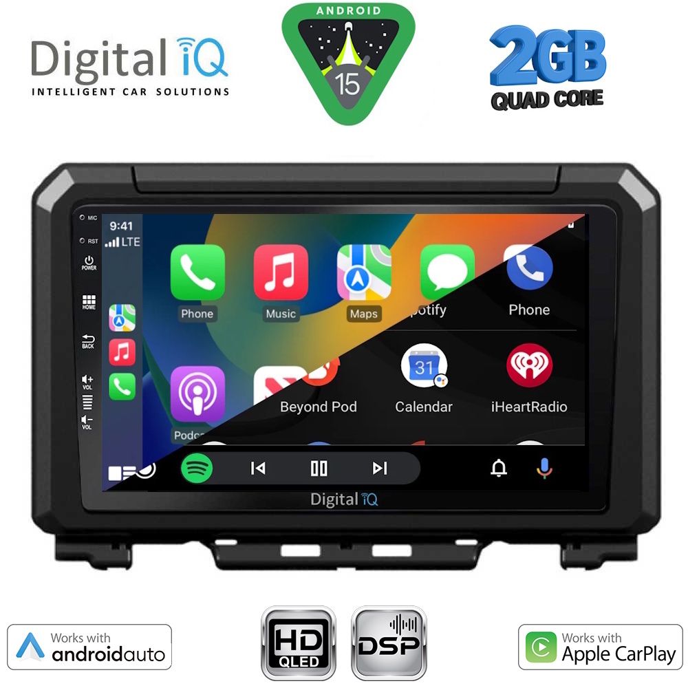 DIGITAL IQ BXC 3679_CPAA (9inc) MULTIMEDIA TABLET for SUZUKI JIMNY mod. 2017-2026 DIGITAL IQ BXC 3679_CPAA (9inc) MULTIMEDIA TABLET for SUZUKI JIMNY mod. 2017-2026