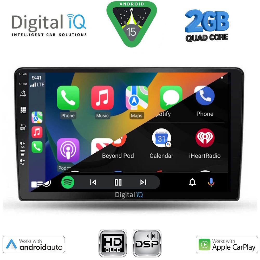DIGITAL IQ BXC 3702_CPAA (9inc) MULTIMEDIA TABLET for TOYOTA AURIS mod. 2007-2012 DIGITAL IQ BXC 3702_CPAA (9inc) MULTIMEDIA TABLET for TOYOTA AURIS mod. 2007-2012
