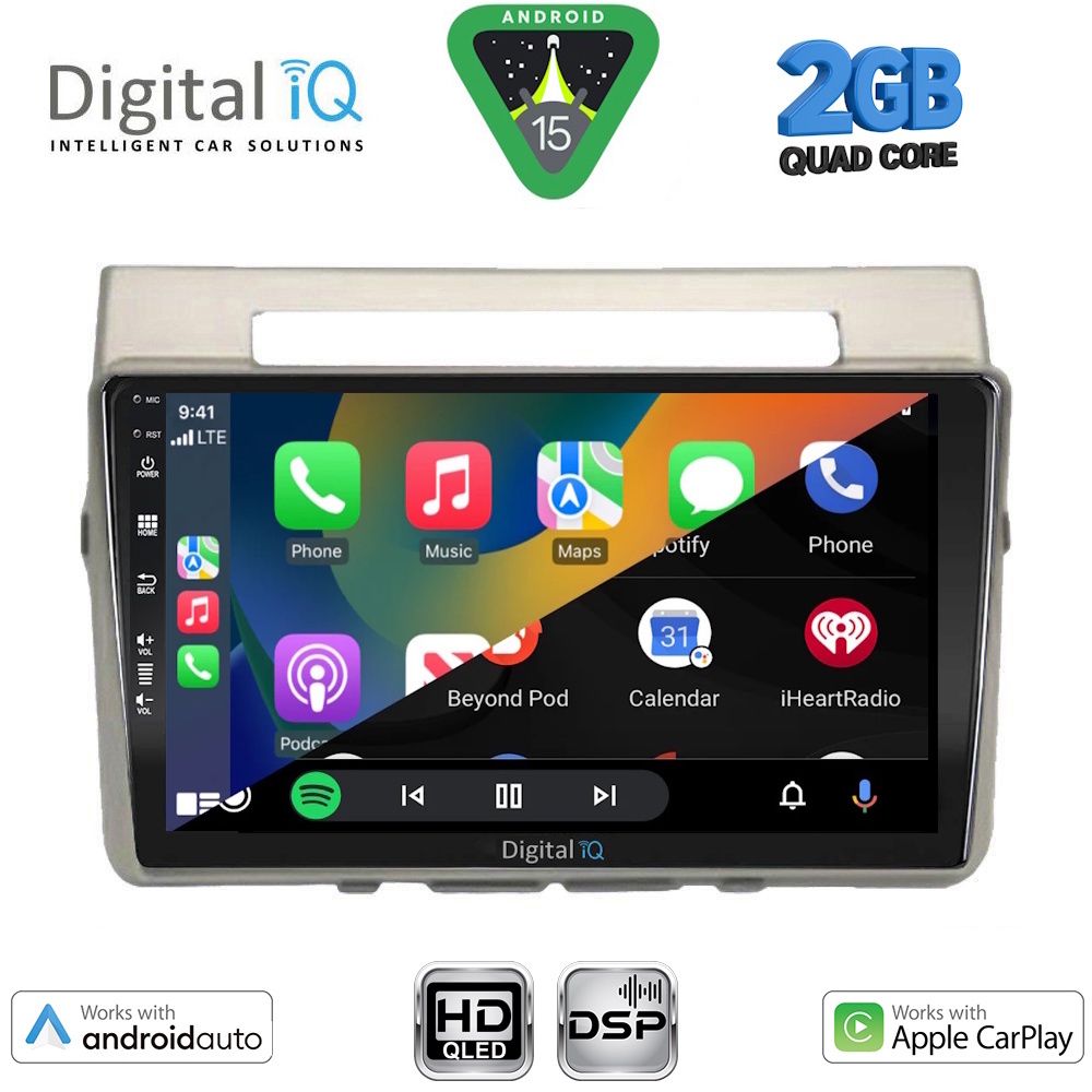DIGITAL IQ BXC 3711B_CPAA (9inc) MULTIMEDIA TABLET for TOYOTA COROLLA VERSO mod. 2004-2009 DIGITAL IQ BXC 3711B_CPAA (9inc) MULTIMEDIA TABLET for TOYOTA COROLLA VERSO mod. 2004-2009