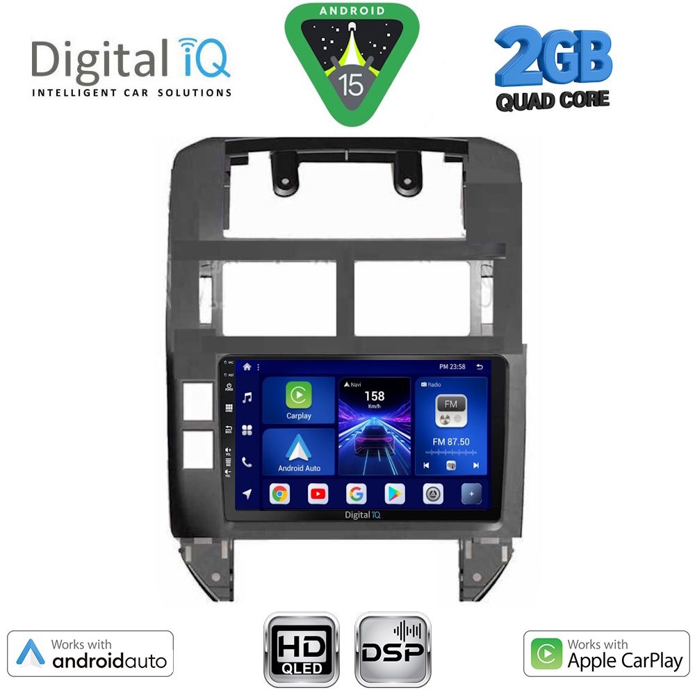 DIGITAL IQ BXC 3755_CPAA (9inc) MULTIMEDIA TABLET for VW POLO mod. 2002-2009 DIGITAL IQ BXC 3755_CPAA (9inc) MULTIMEDIA TABLET for VW POLO mod. 2002-2009