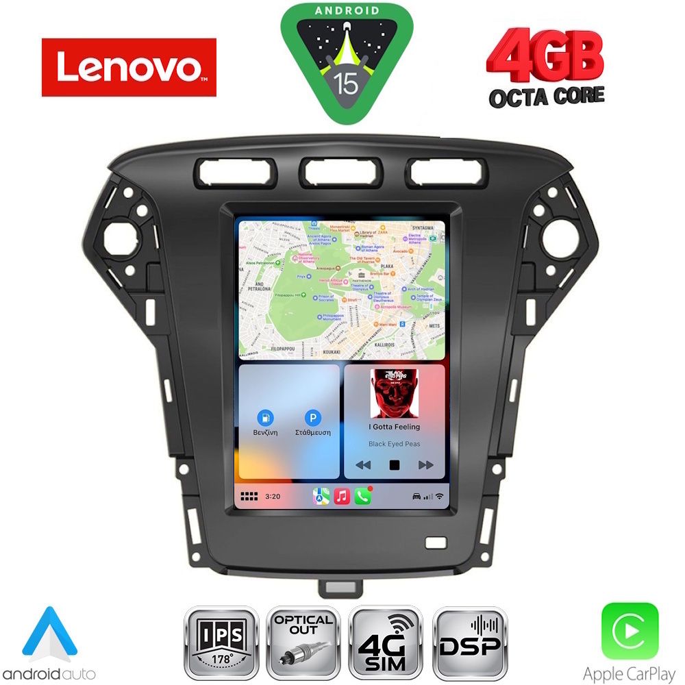 LENOVO SSX 9958_CPA TESLA STYLE for FORD MONDEO mod. 2010-2013 LENOVO SSX 9958_CPA TESLA STYLE for FORD MONDEO mod. 2010-2013