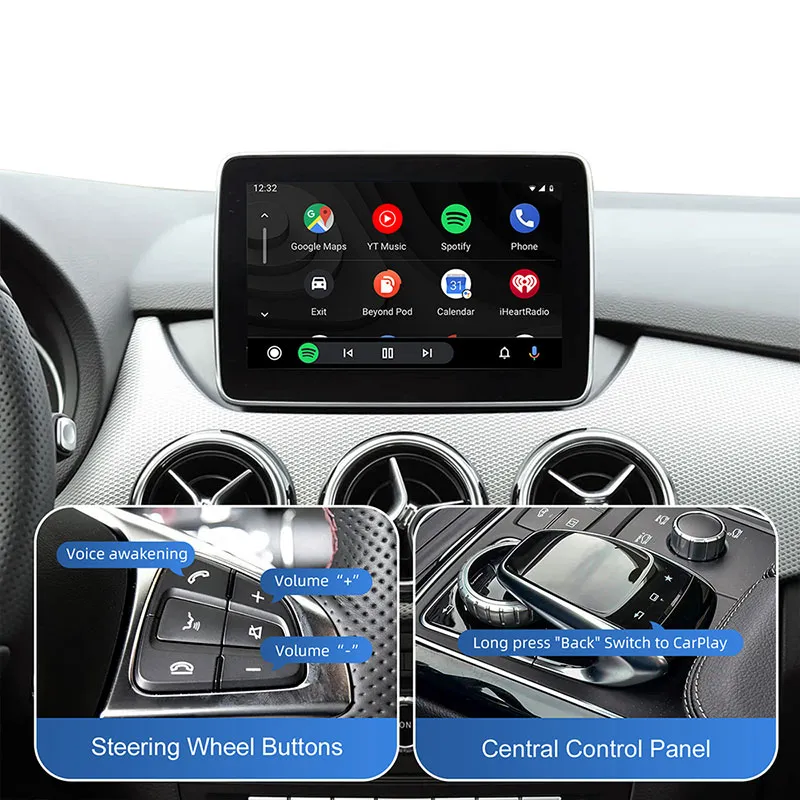 DIGITAL IQ BZ 503F CPAA (WIRELESS CARPLAY / ANDROID AUTO BOX for MERCEDES mod. 2014-2018 with NTG 5.0/5.1 with 2 CAMERAS) DIGITAL IQ BZ 503F CPAA (WIRELESS CARPLAY / ANDROID AUTO BOX for MERCEDES mod. 2014-2018 with NTG 5.0/5.1 with 2 CAMERAS)