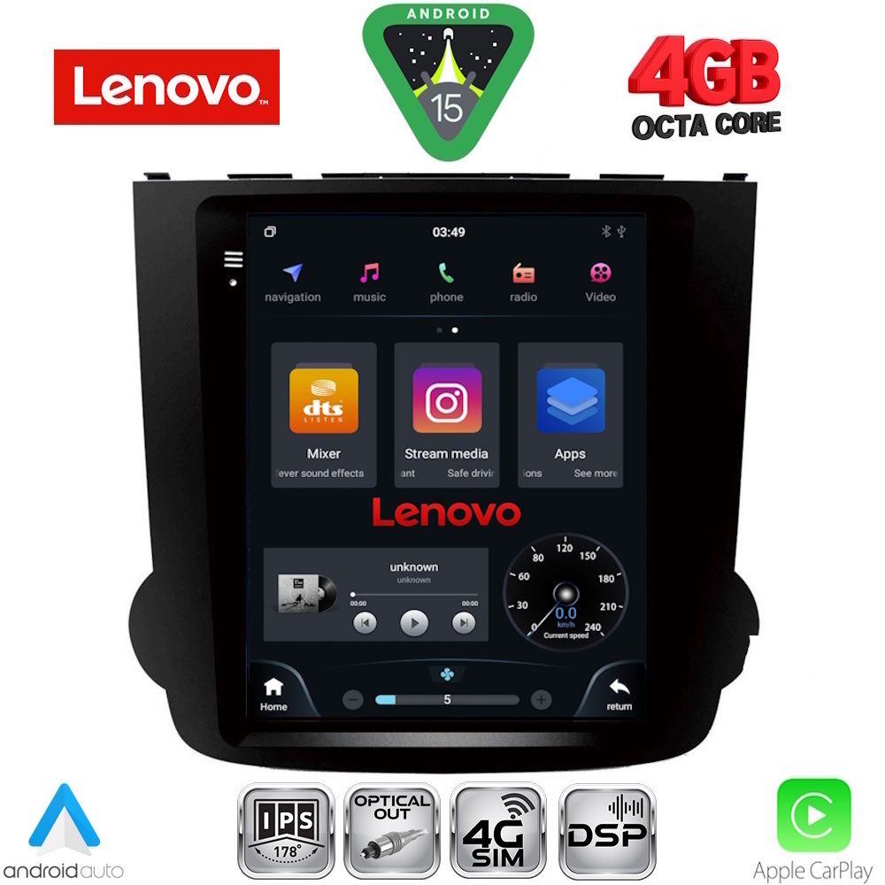 LENOVO SSX 9977_CPA TESLA STYLE for HONDA CRV mod. 2007-2012 LENOVO SSX 9977_CPA TESLA STYLE for HONDA CRV mod. 2007-2012