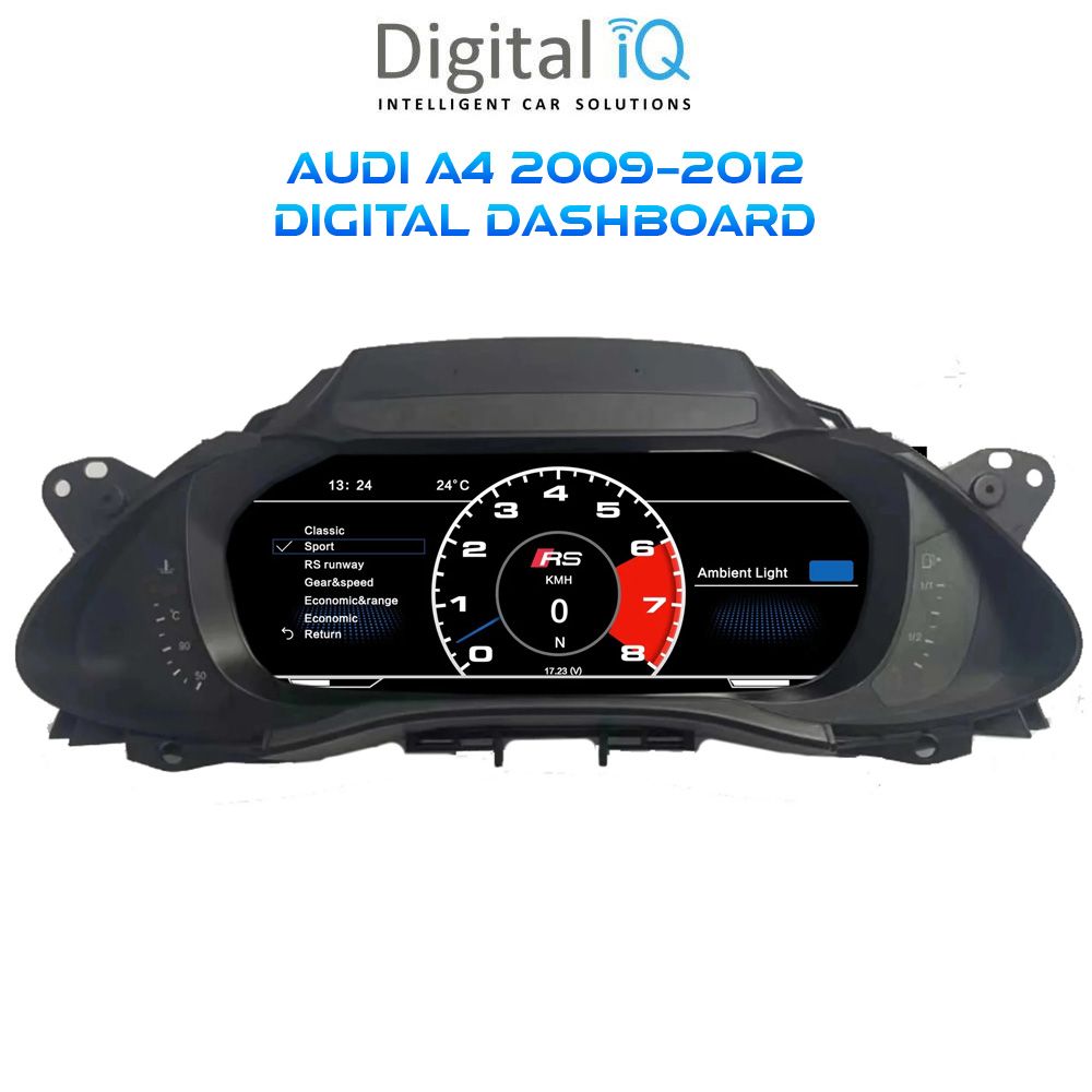 DIGITAL IQ DGU 918_DC (10.25in) DIGITAL INSTRUMENT CLUSTER for AUDI A4 mod. 2009-2012 DIGITAL IQ DGU 918_DC (10.25in) DIGITAL INSTRUMENT CLUSTER for AUDI A4 mod. 2009-2012