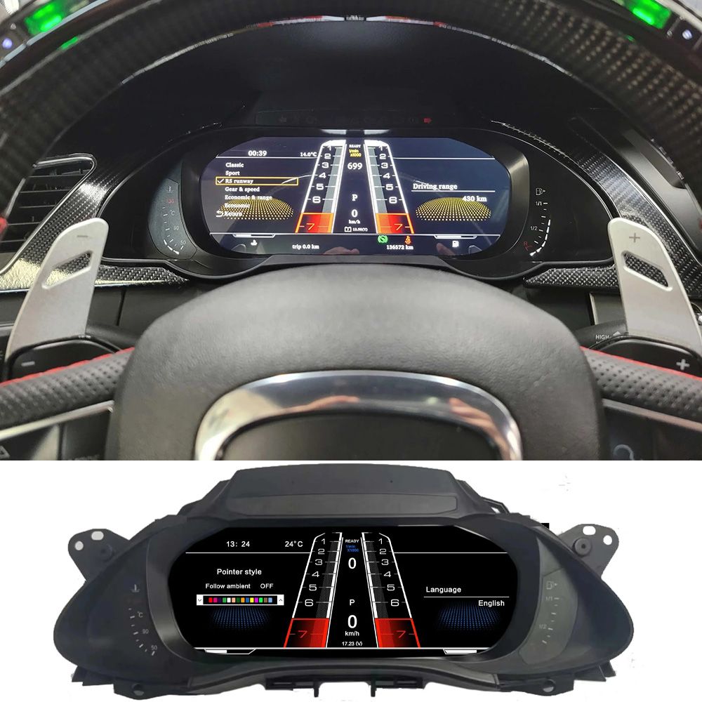 DIGITAL IQ DGU 918_DC (10.25in) DIGITAL INSTRUMENT CLUSTER for AUDI A4 mod. 2009-2012 DIGITAL IQ DGU 918_DC (10.25in) DIGITAL INSTRUMENT CLUSTER for AUDI A4 mod. 2009-2012