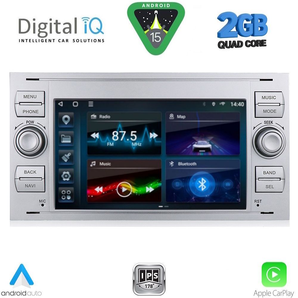 DIGITAL IQ BLD 202S_CPA (7" DECK) MULTIMEDIA for FORD mod. 2004-2008 DIGITAL IQ BLD 202S_CPA (7" DECK) MULTIMEDIA for FORD mod. 2004-2008