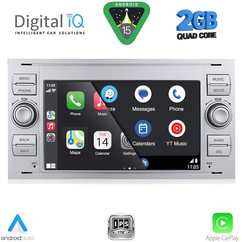 DIGITAL IQ BLD 202S_CPA (7" DECK) MULTIMEDIA for FORD mod. 2004-2008 DIGITAL IQ BLD 202S_CPA (7" DECK) MULTIMEDIA for FORD mod. 2004-2008