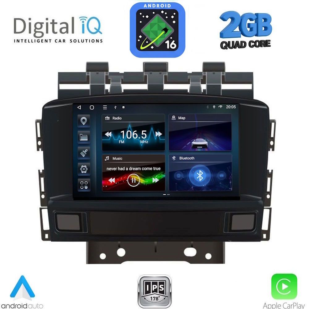 DIGITAL IQ BLD 272_CPA (7" DECK) MULTIMEDIA SYSTEM for OPEL ASTRA J mod. 2011-2016 DIGITAL IQ BLD 272_CPA (7" DECK) MULTIMEDIA SYSTEM for OPEL ASTRA J mod. 2011-2016