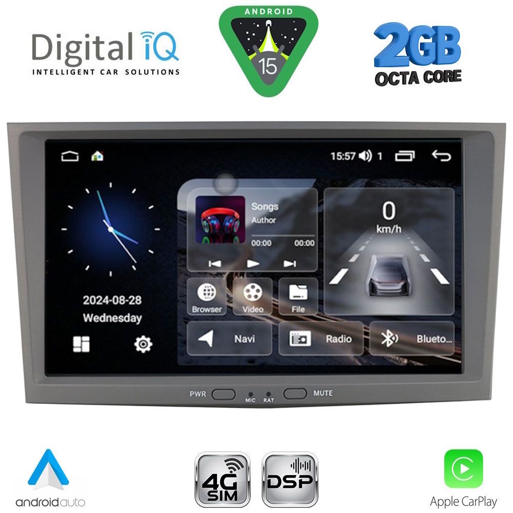 DIGITAL IQ BLF 318BL_CPA (8" DECK) MULTIMEDIA SYSTEM for OPEL ALL mod. 2004-2014 (BLACK) DIGITAL IQ BLF 318BL_CPA (8" DECK) MULTIMEDIA SYSTEM for OPEL ALL mod. 2004-2014 (BLACK)