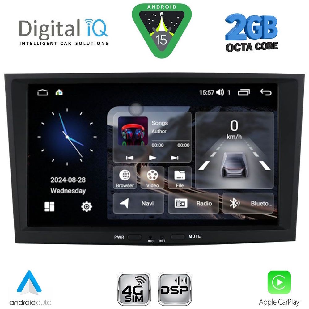 DIGITAL IQ BLF 318BL_CPA (8" DECK) MULTIMEDIA SYSTEM for OPEL ALL mod. 2004-2014 (BLACK) DIGITAL IQ BLF 318BL_CPA (8" DECK) MULTIMEDIA SYSTEM for OPEL ALL mod. 2004-2014 (BLACK)