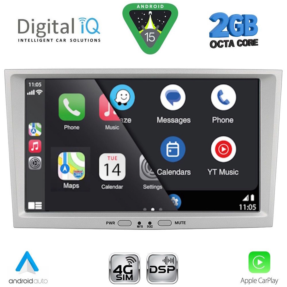 DIGITAL IQ BLF 318BL_CPA (8" DECK) MULTIMEDIA SYSTEM for OPEL ALL mod. 2004-2014 (BLACK) DIGITAL IQ BLF 318BL_CPA (8" DECK) MULTIMEDIA SYSTEM for OPEL ALL mod. 2004-2014 (BLACK)
