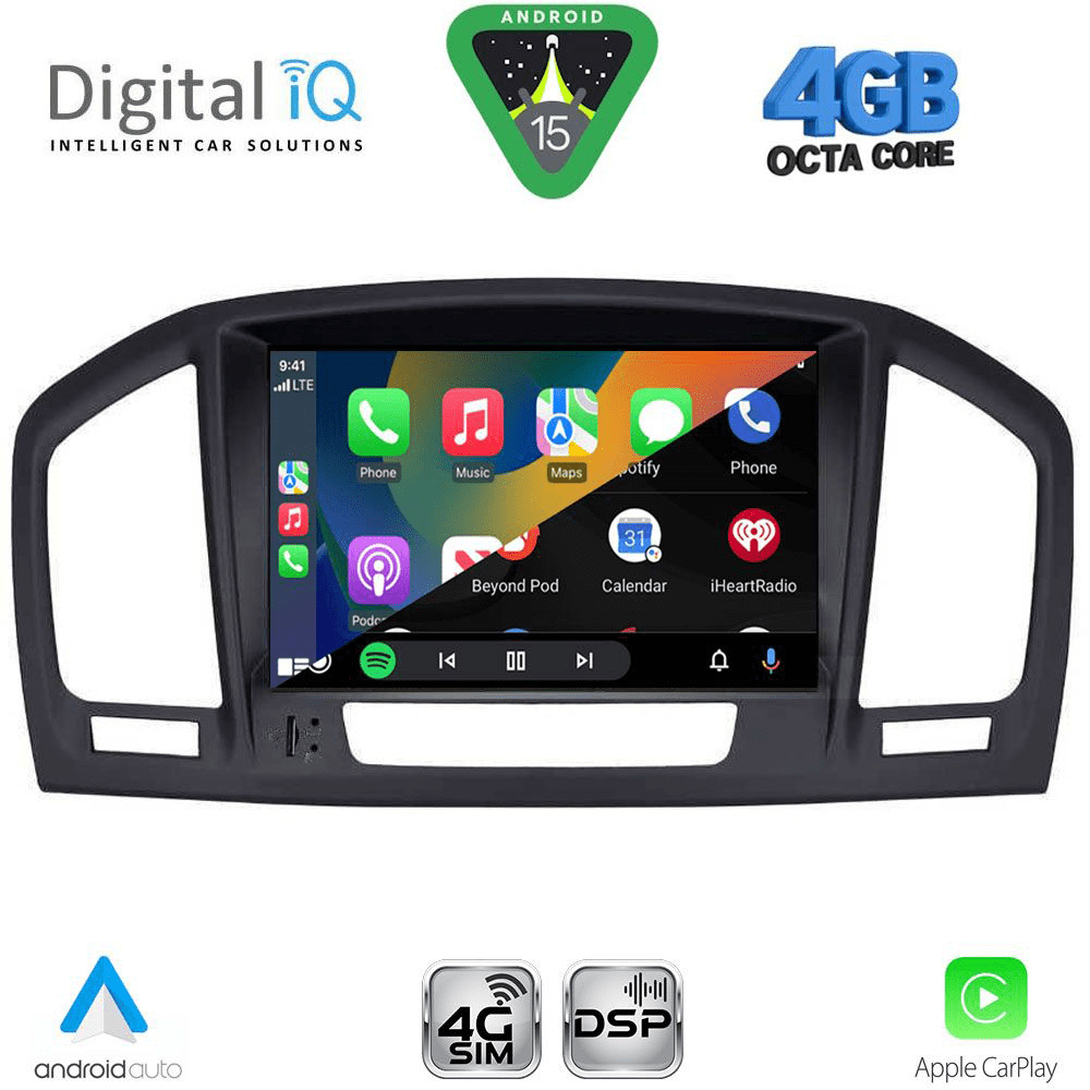 DIGITAL IQ BLG 414BL_CPA (8" DECK) MULTIMEDIA SYSTEM for OPEL INSIGNIA mod. 2008-2013 – SAAB 9.5 mod. 2006-2012 DIGITAL IQ BLG 414BL_CPA (8" DECK) MULTIMEDIA SYSTEM for OPEL INSIGNIA mod. 2008-2013 – SAAB 9.5 mod. 2006-2012