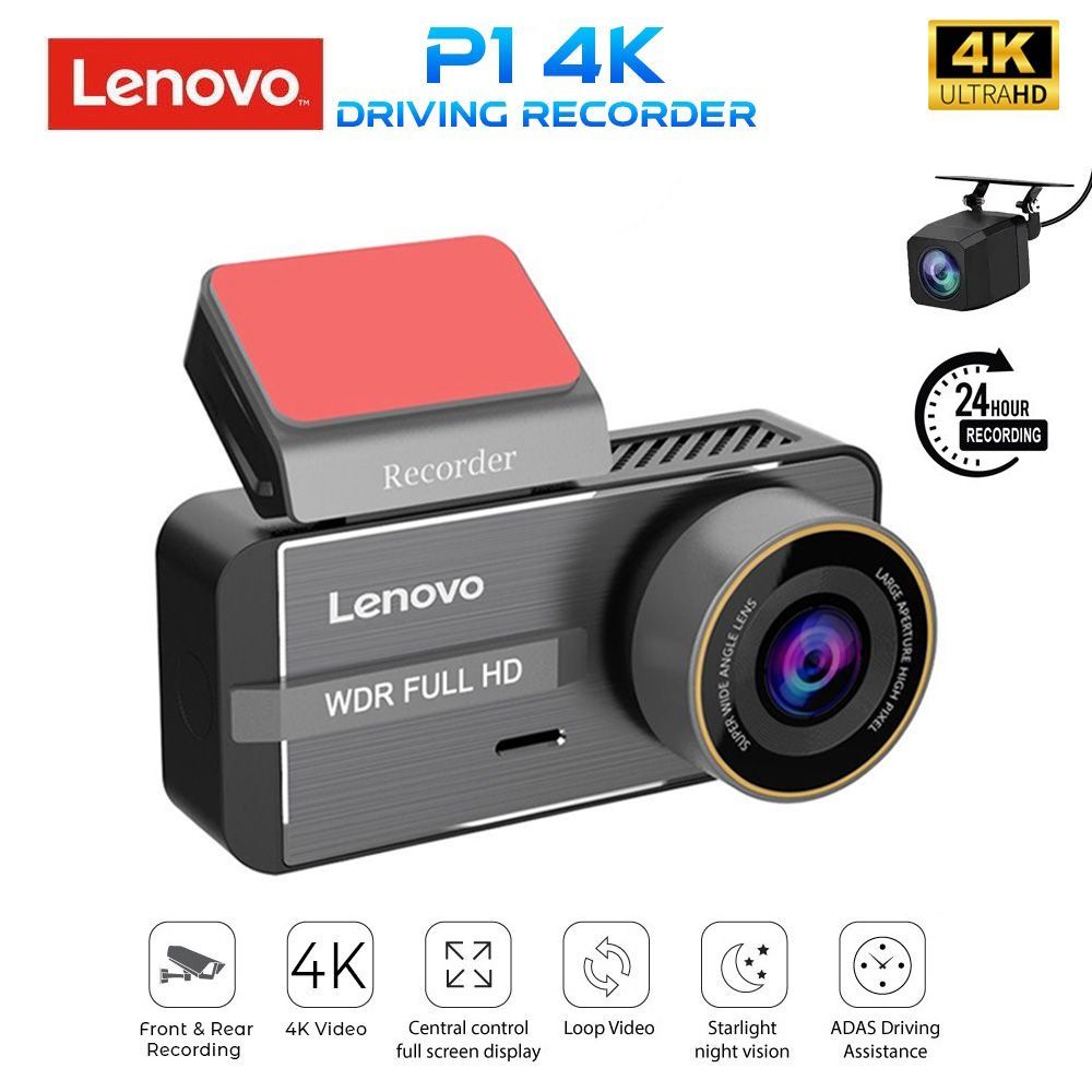 LENOVO DVR P1_4K (3.39'' screen) with 24H recording LENOVO DVR P1_4K (3.39'' screen) with 24H recording
