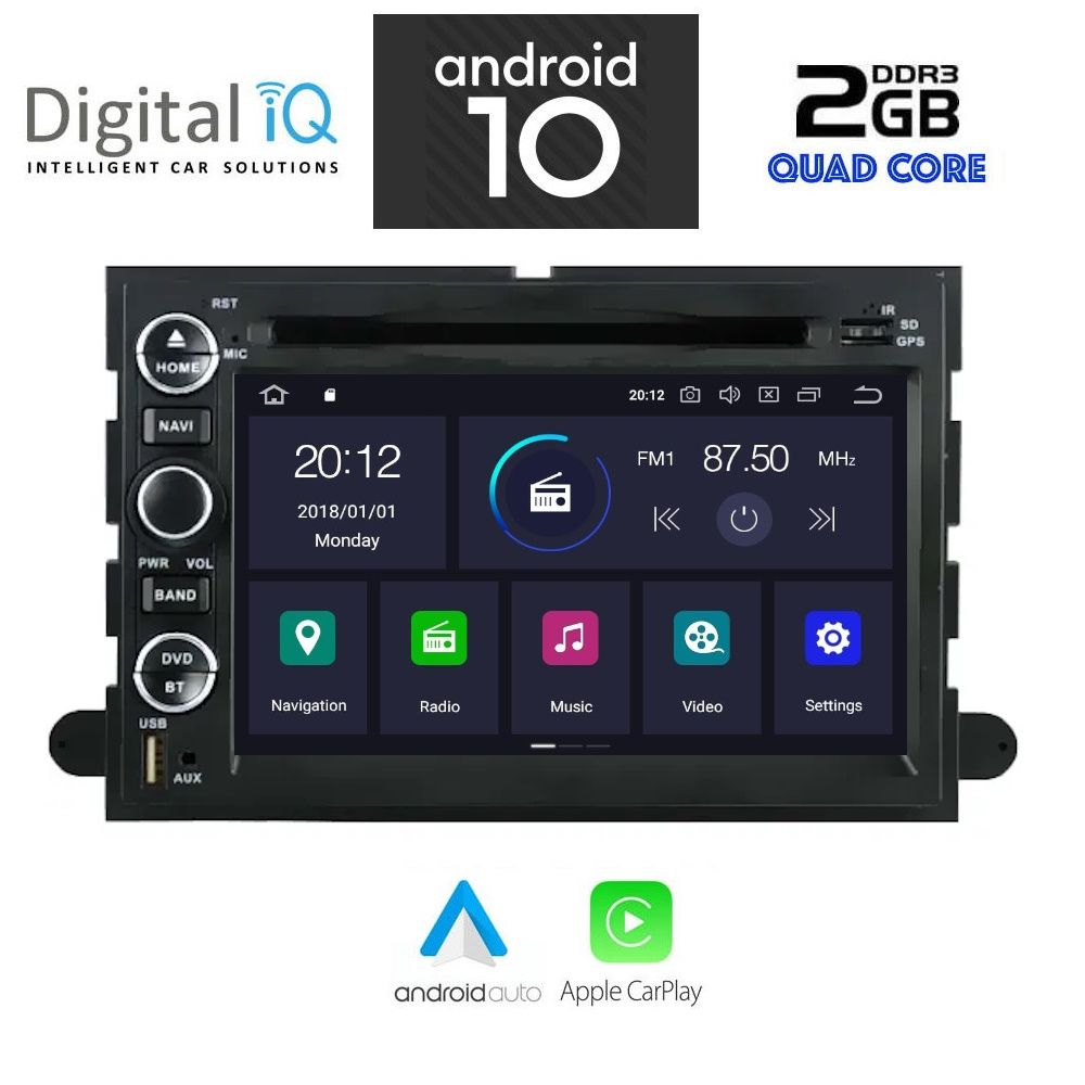DIGITAL IQ TOP 400_GPS (7'' DVD) MULTIMEDIA SYSTEM for FORD F150-250 mod. 2004-2014 DIGITAL IQ TOP 400_GPS (7'' DVD) MULTIMEDIA SYSTEM for FORD F150-250 mod. 2004-2014